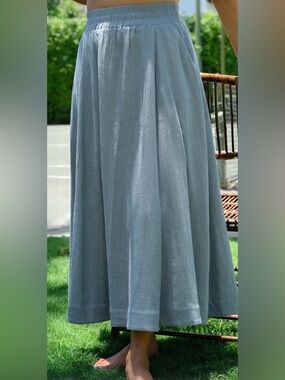 Few Moda Light Green Maxi Skirt - XS